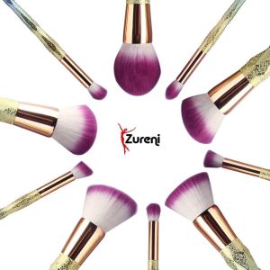 10 Pcs Designer Makeup Brush Kit