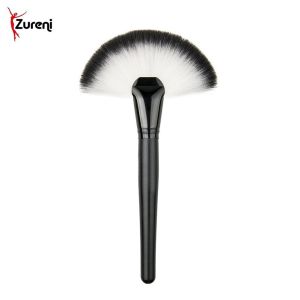 Professional Fan shaped Single Soft  Makeup Brush 