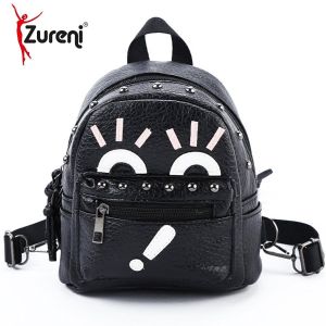 PU Leather Women Waterproof Backpack Small for Cycling Hiking Camping Travel Outdoor and School